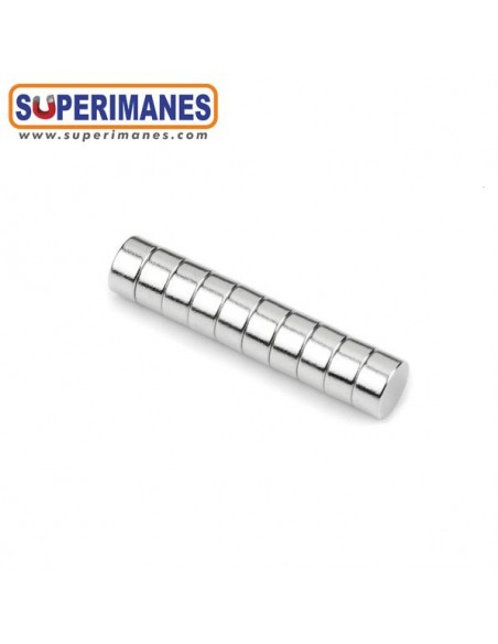 IMÁN NEODIMIO 6x4mm
