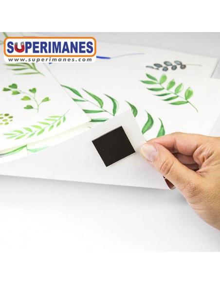 CUADRADO MAGNÉTICO ADHESIVO 20x20mm