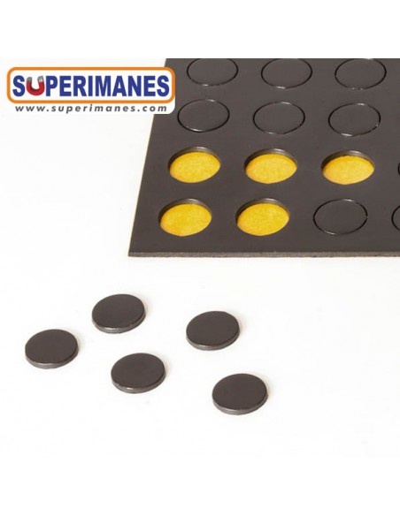 CÍRCULO MAGNÉTICO ADHESIVO Ø 10mm