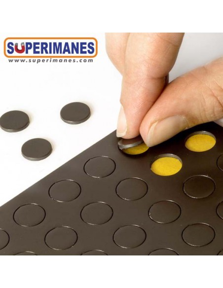 CÍRCULO MAGNÉTICO ADHESIVO Ø 10mm