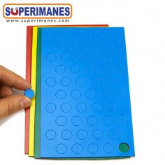 CÍRCULO MAGNÉTICO COLORES Ø 10mm 2