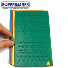 TRIÁNGULO MAGNÉTICO COLORES 10x10mm 2
