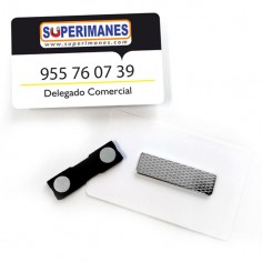 SOPORTE TARJETA IDENTIFICATIVA RECTA