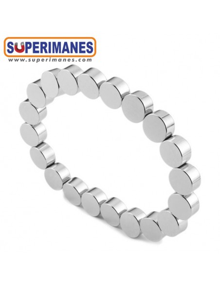 IMÁN NEODIMIO 10x5mm DIAMETRAL