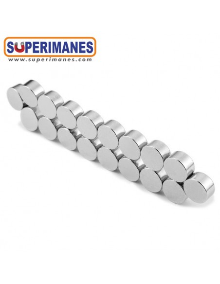 IMÁN NEODIMIO 10x5mm DIAMETRAL