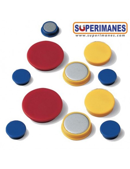 IMÁN PARA PIZARRAS 35MM COLORES