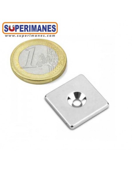 IMÁN PARA ATORNILLAR 20x20x3mm
