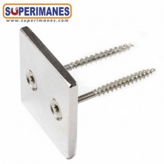 IMÁN PARA ATORNILLAR 40x40x4mm 2