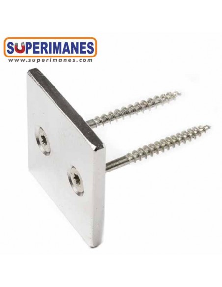 IMÁN PARA ATORNILLAR 40x40x4mm