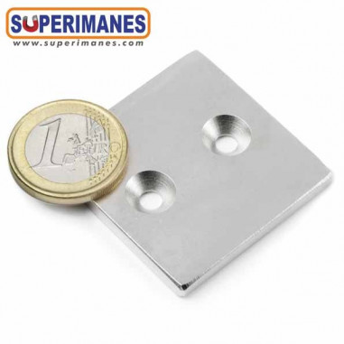 IMÁN PARA ATORNILLAR 40x40x4mm