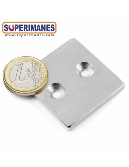 IMÁN PARA ATORNILLAR 40x40x4mm