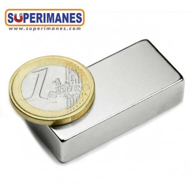 IMÁN NEODIMIO 40x18x10mm