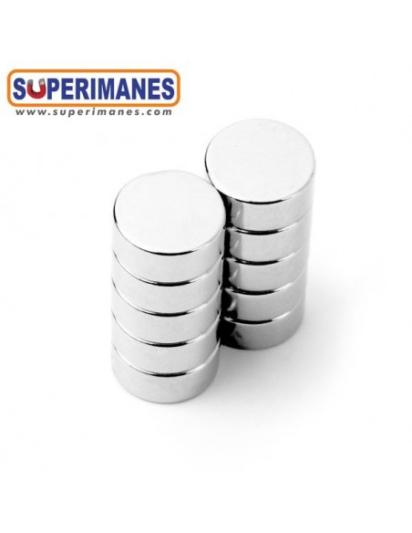 IMÁN NEODIMIO 12x5mm