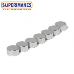 IMÁN NEODIMIO 12x6mm DIAMETRAL 2