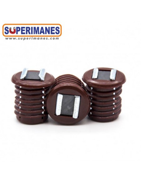 CIERRE MAGNÉTICO MARRÓN  