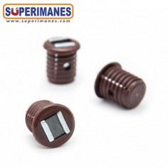 CIERRE MAGNÉTICO MARRÓN  