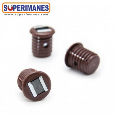 CIERRE MAGNÉTICO MARRÓN  