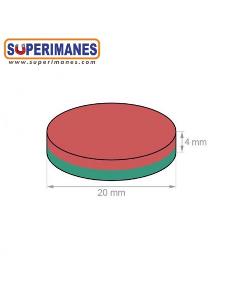 IMÁN NEODIMIO 20x4mm