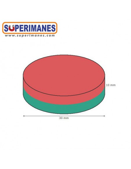 IMÁN NEODIMIO 30x10mm
