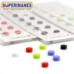 IMÁN PARA PIZARRAS  6MM COLORES 2