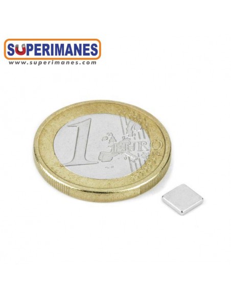 IMÁN NEODIMIO 5x5x1mm 120°C