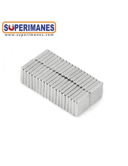 IMÁN NEODIMIO 5x5x1mm 120°C
