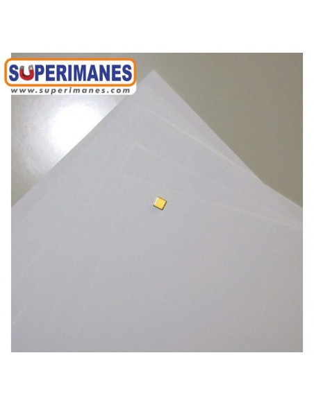 IMÁN NEODIMIO 5x5x2mm DORADO