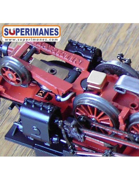 IMÁN NEODIMIO 5x5x2mm DORADO