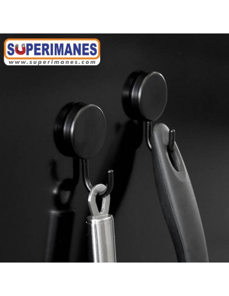 GANCHOS MAGNÉTICOS NEGROS 