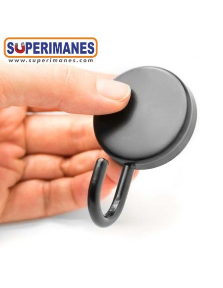 GANCHOS MAGNÉTICOS NEGROS 
