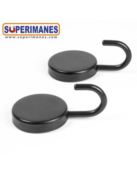 GANCHOS MAGNÉTICOS NEGROS 