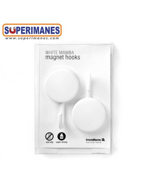 GANCHOS MAGNÉTICOS BLANCOS