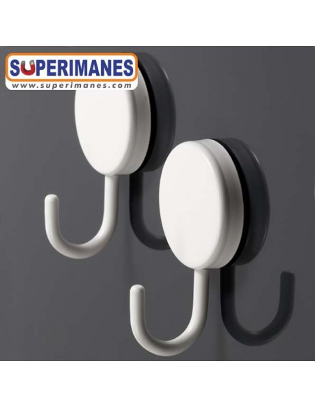 GANCHOS MAGNÉTICOS BLANCOS