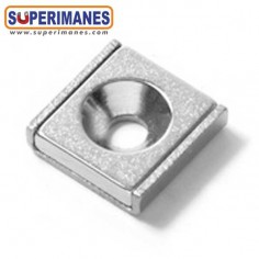 IMÁN EN RECIPIENTE 15x15x4mm 2