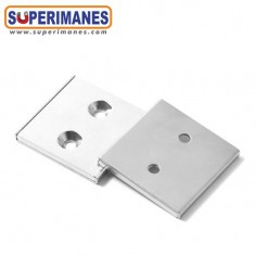 IMÁN EN RECIPIENTE 40x40x4mm 2