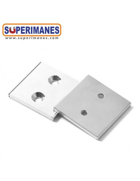 IMÁN EN RECIPIENTE 40x40x4mm
