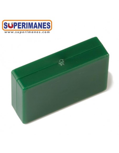 IMÁN FUNDA PLÁSTICO 26x16x7MM COLORES