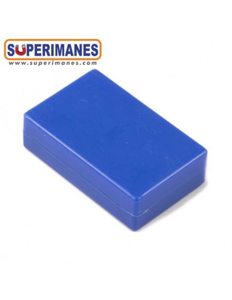 IMÁN FUNDA PLÁSTICO 26x16x7MM COLORES