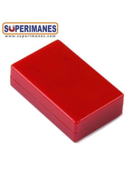 IMÁN FUNDA PLÁSTICO 26x16x7MM COLORES
