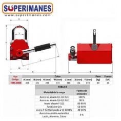 ELEVADOR MAGNÉTICO 2000kg 2