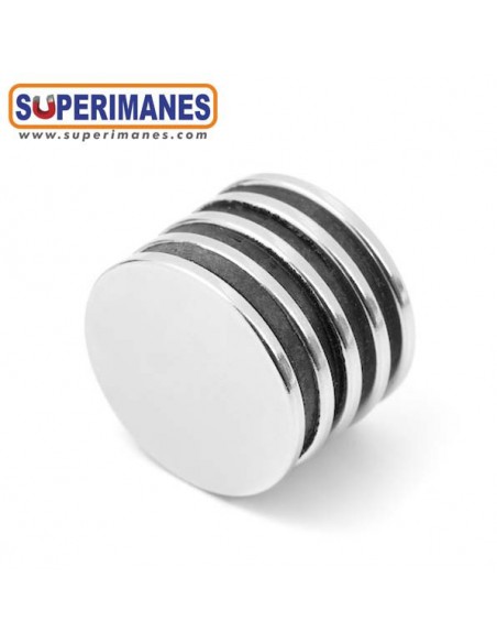 IMÁN NEODIMIO 25x2mm