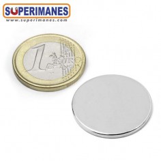 IMÁN NEODIMIO 25x2mm 2