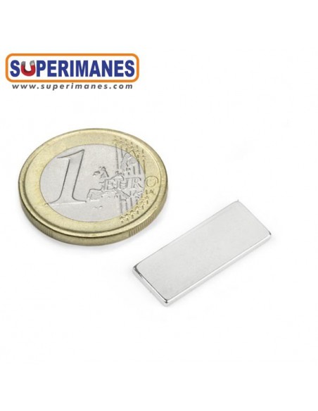 IMÁN NEODIMIO 22x8.5x1.4mm 150ºC