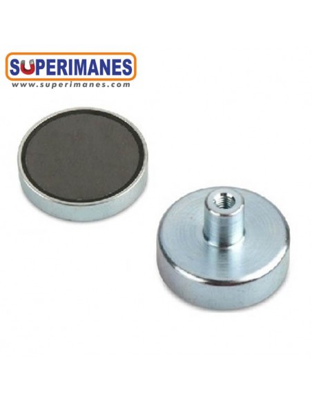 CASQUILLO ROSCADO FERRITA Ø 20mm 