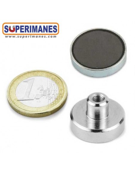 CASQUILLO ROSCADO FERRITA Ø 20mm 