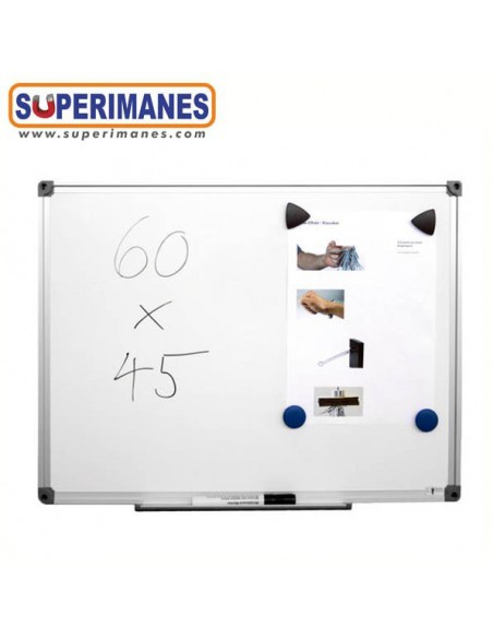 PIZARRAS BLANCAS MAGNÉTICAS 60x45