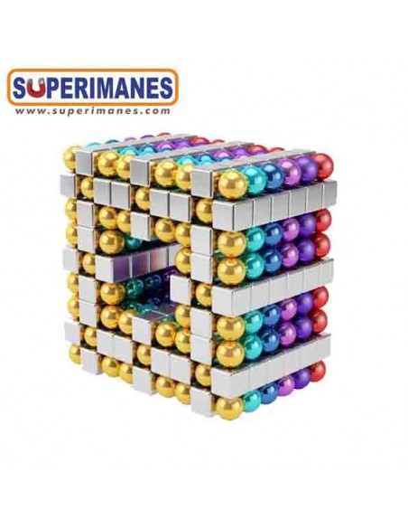 SET 216 CUBOS MAGNÉTICAS 5mm NÍQUEL