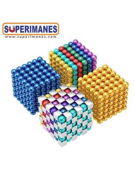 SET 216 CUBOS MAGNÉTICAS 5mm NÍQUEL