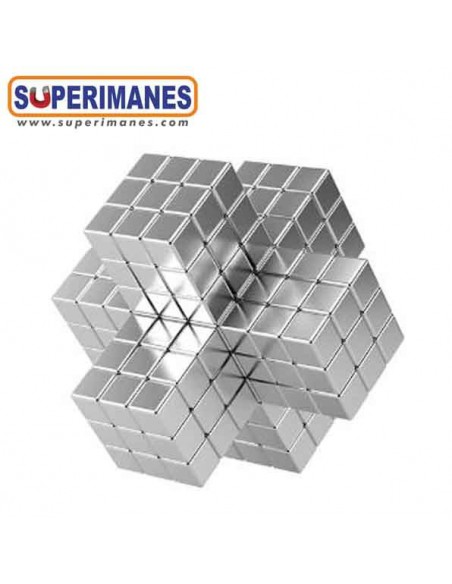 SET 216 CUBOS MAGNÉTICAS 5mm NÍQUEL