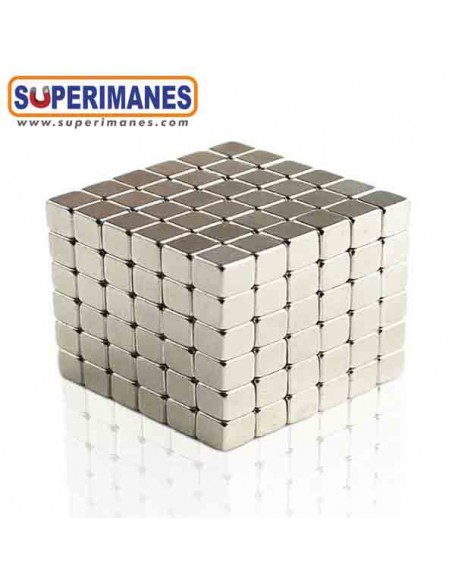 SET 216 CUBOS MAGNÉTICAS 5mm NÍQUEL